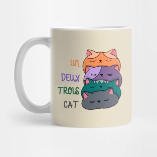 Un Deux Trois Cat Mug